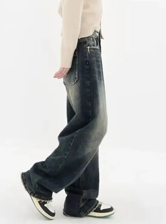 Loose Wide Leg Baggy Jeans